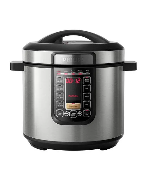 Philips All-in-One Multi Cooker, Silver, HD2237/72