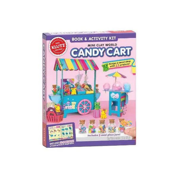 Mini Clay World: Candy Cart (Klutz) Paperback