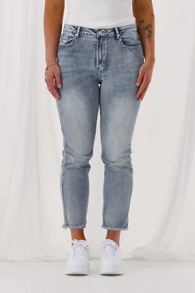 Shine On Label Asher Straight Leg Jea...