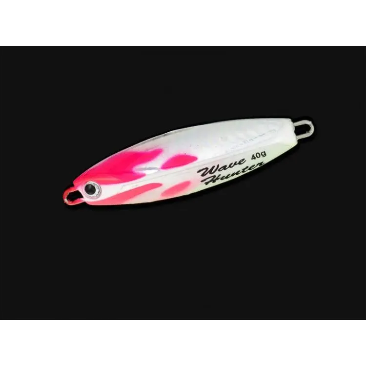 40g Wave Hunter Fishing Jig Metal Lure 60mm - RED