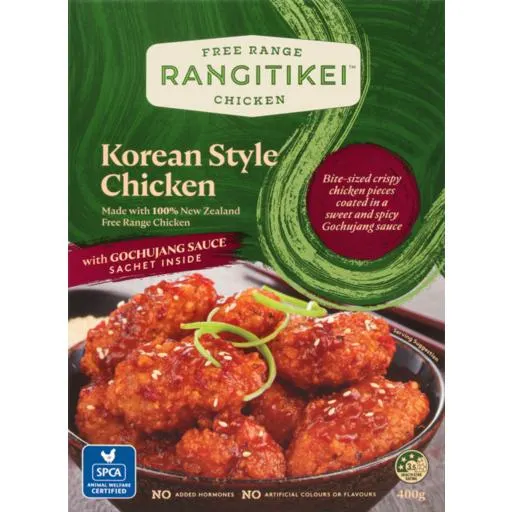 Rangitikei Korean Style Chicken 400g