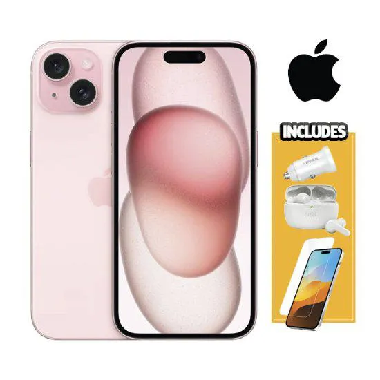 Apple iPhone 15 Plus 512GB Pink Bundle