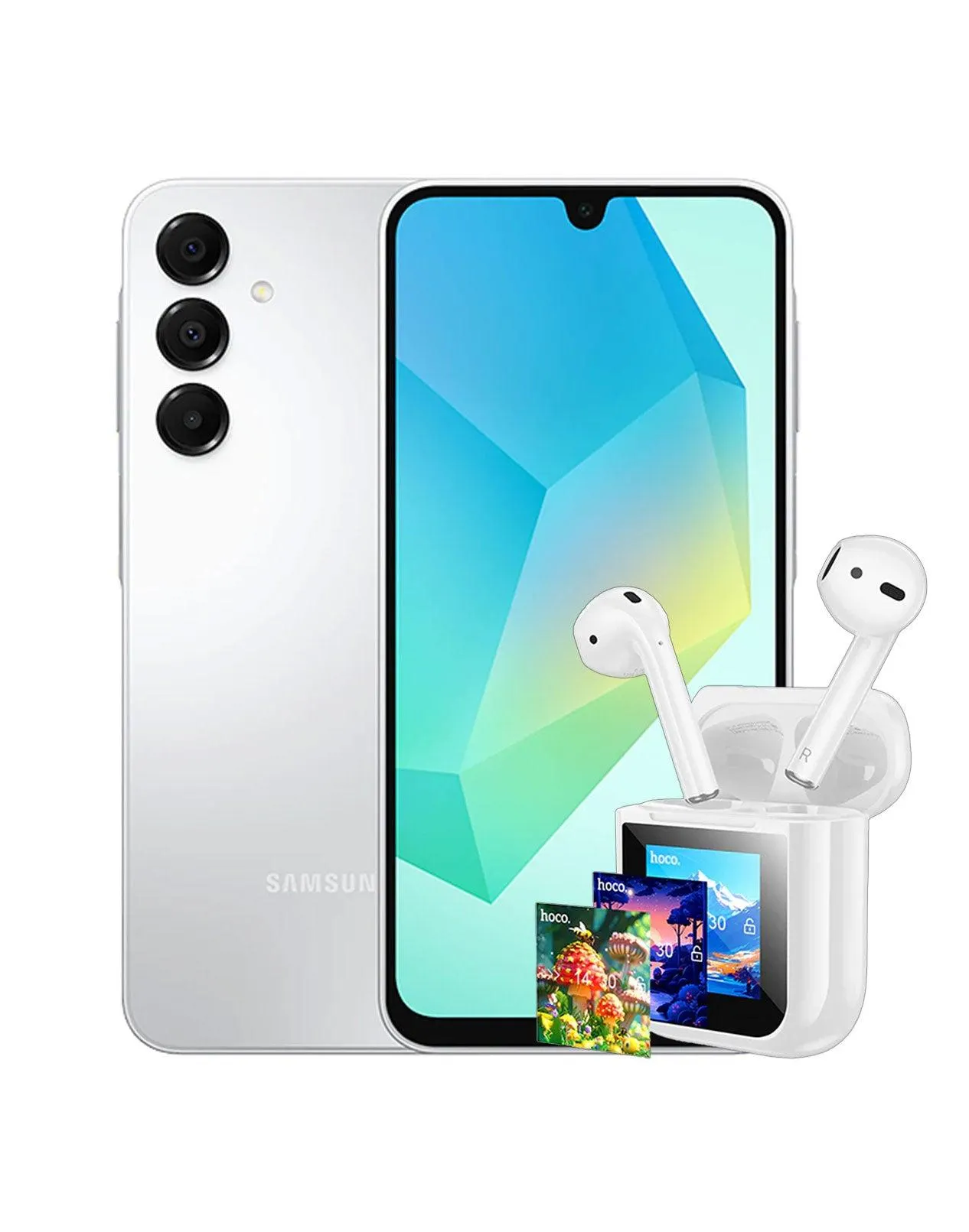 Samsung Galaxy A16 (2024) 4GB 128GB 4G (Brand New) + TWS Bluetooth Earbud (EW80) (Bundle Deal)