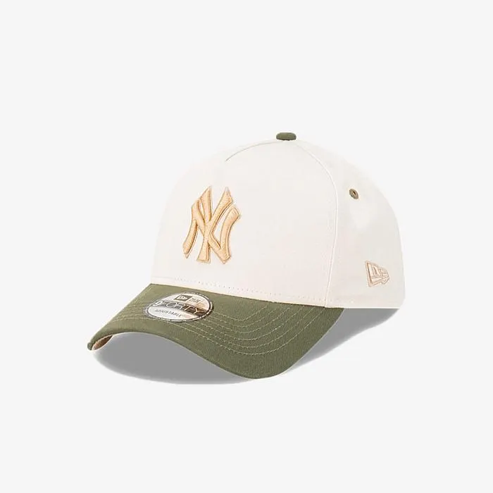 940 A-Frame New York Yankees Winecork Olive Snapback