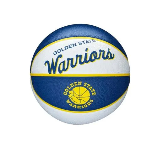 Wilson Nba Team Retro Mini Basketball Golden State