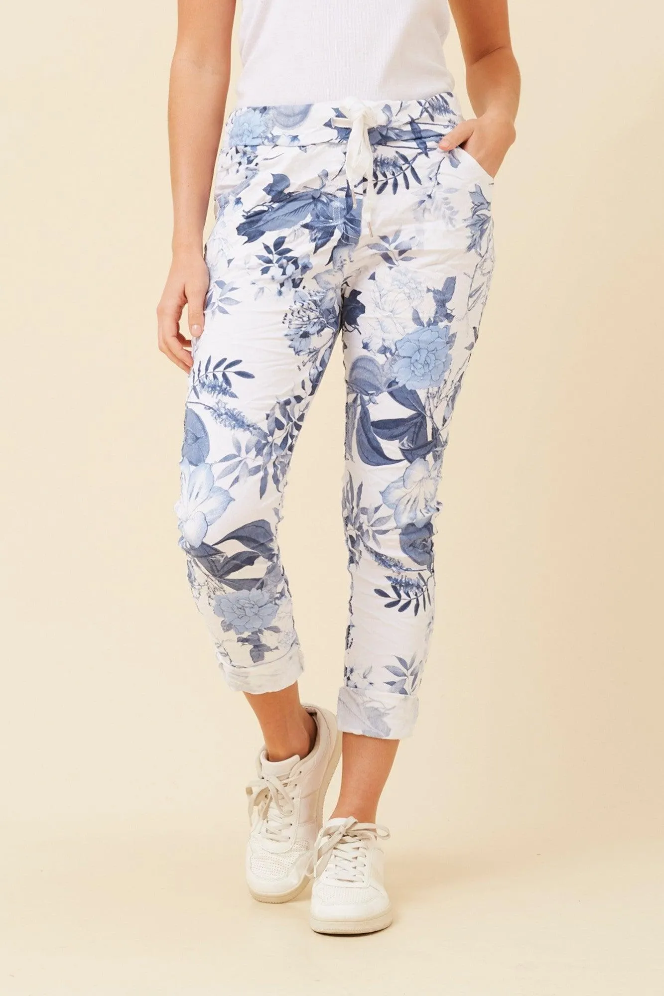 JANJA FLORAL JOGGER PANTS