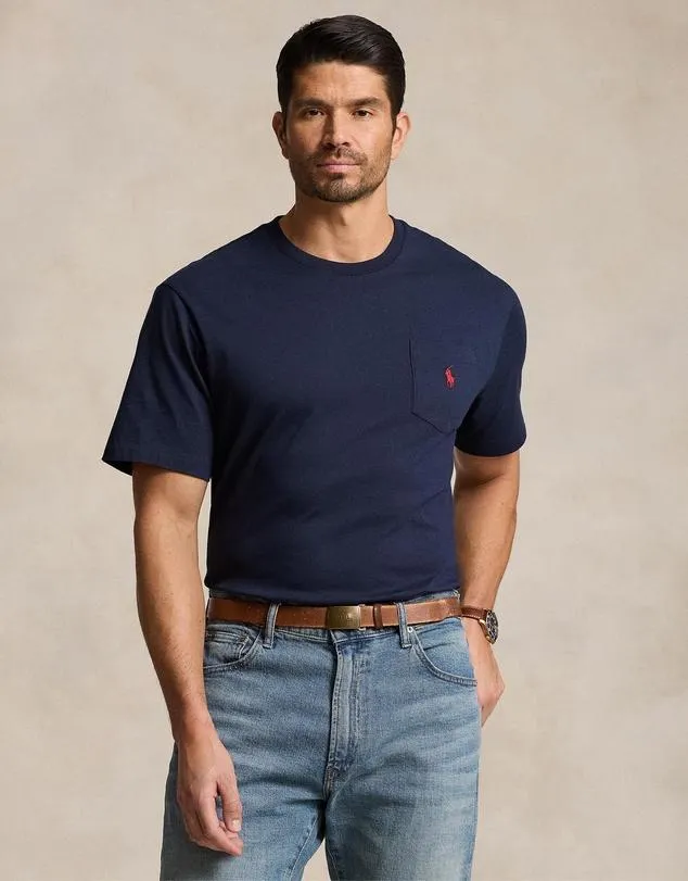 Big & Tall Jersey Pocket T-Shirt