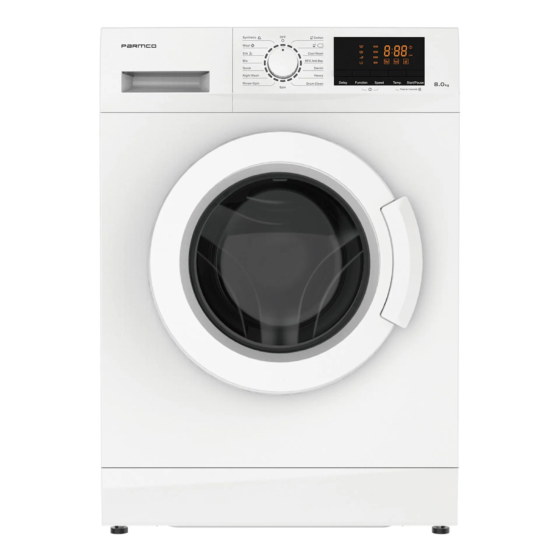 Parmco 8kg Front Load Washing Machine