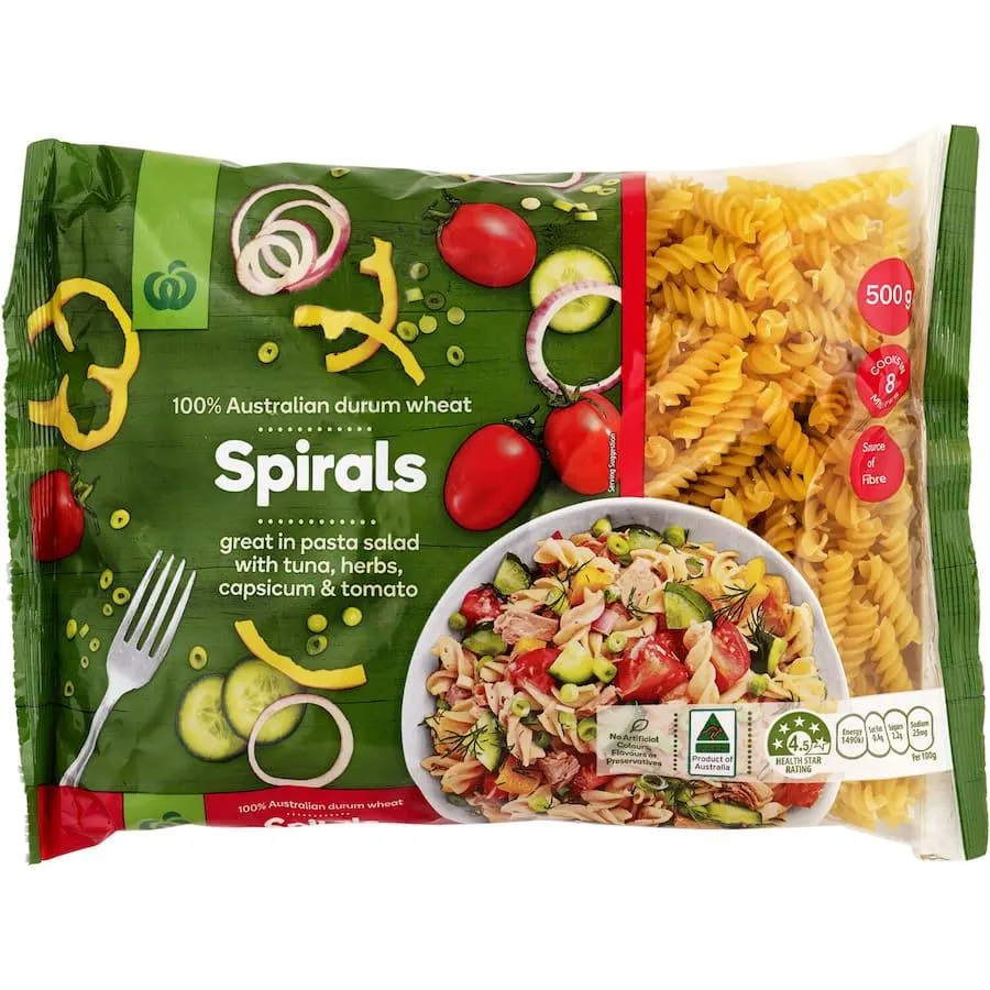 Woolworths Pasta Spirals