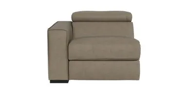 Stevie Modular 1.5 Seater Power Motion LHF with Power Headrest in Leather
