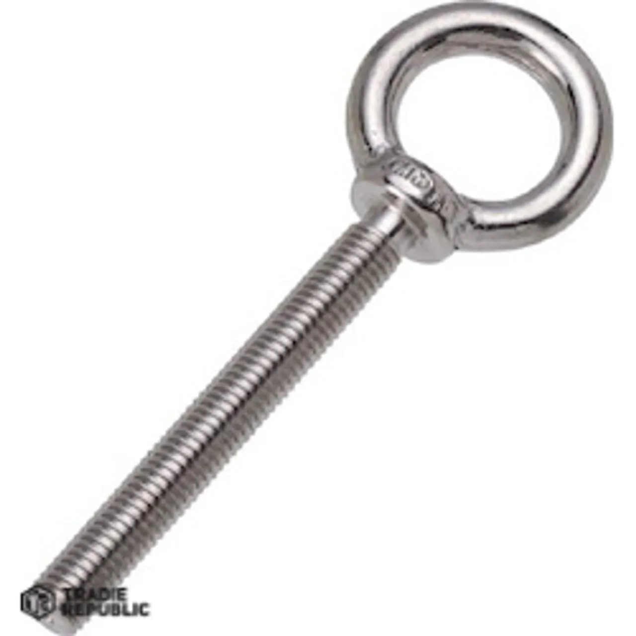 SS 316 Long Threaded Eye Bolt