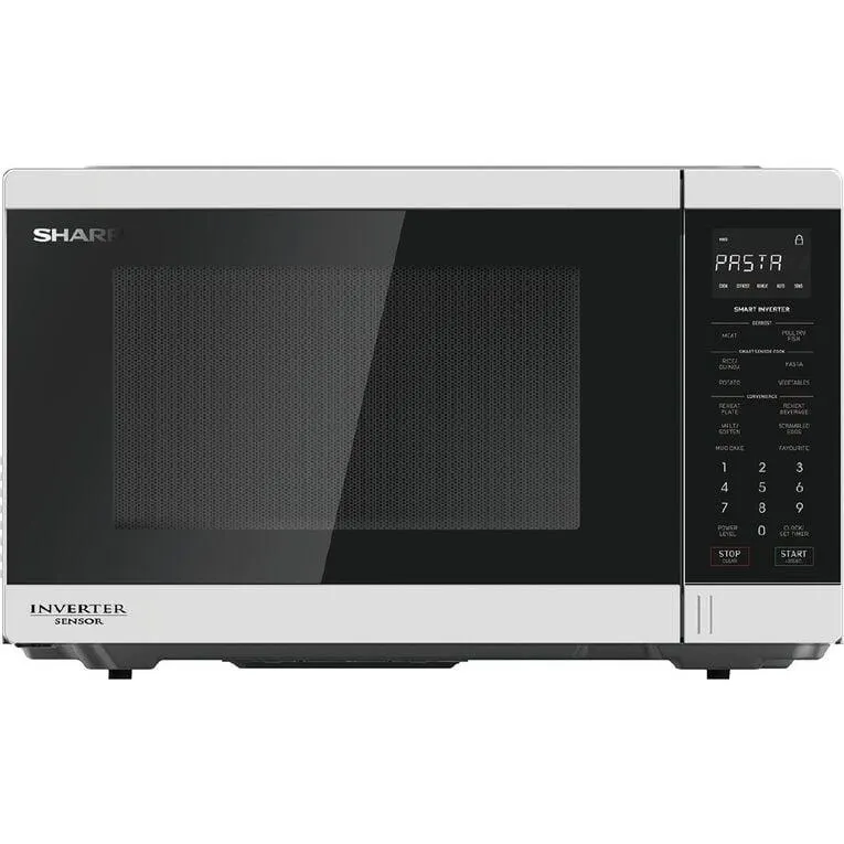 Sharp 30L Flatbed Inverter Microwave - White