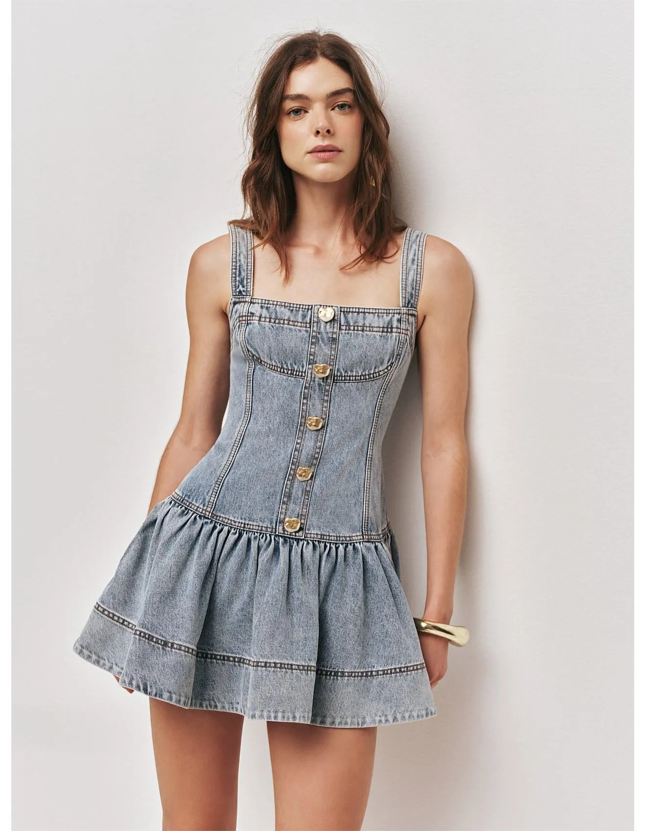 Birch Denim Mini Dress