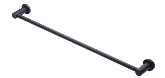 CENTRO NERO TOWEL RAIL 600MM