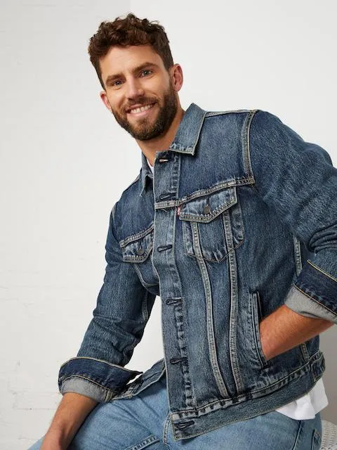 Levi's Trucker Jacket In Broadway Terrace