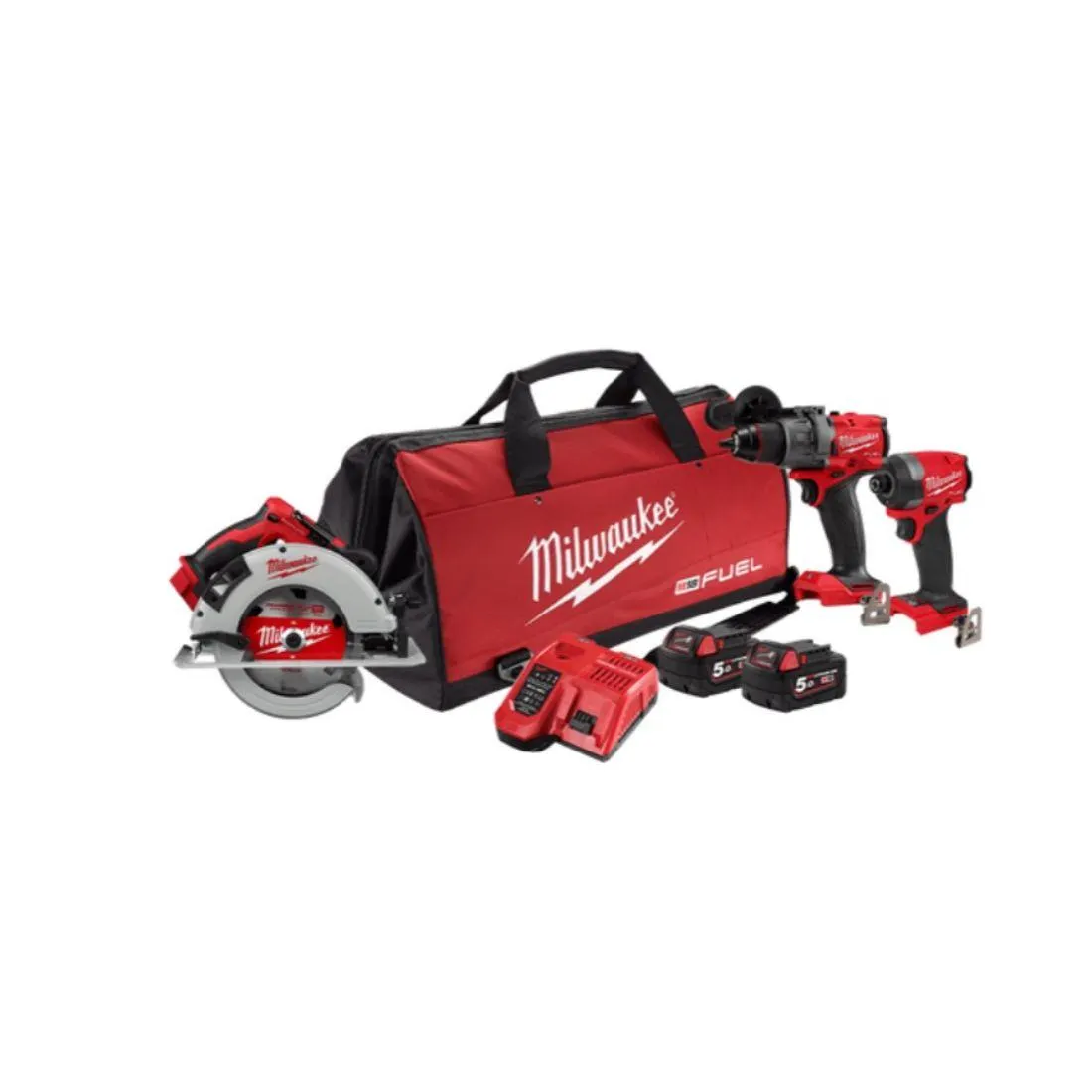 M18 Fuel 3 Piece Power Pack 3D3