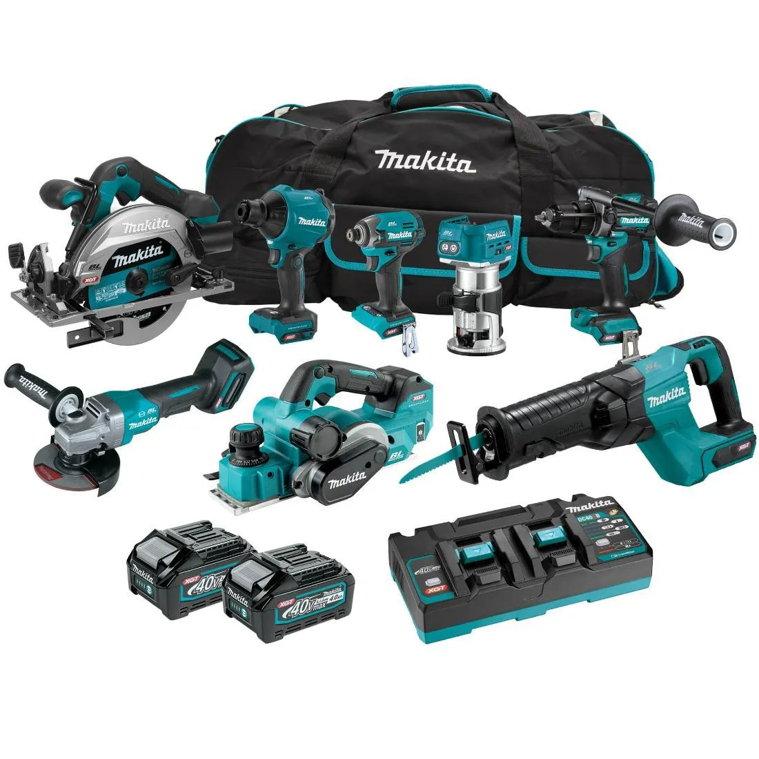 XGT Cordless Combo Kit 8 Piece 40V 4AH DK0210G801