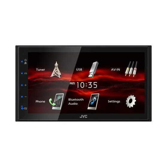 JVC KW-M180BT Double DIN Touchscreen Head Unit