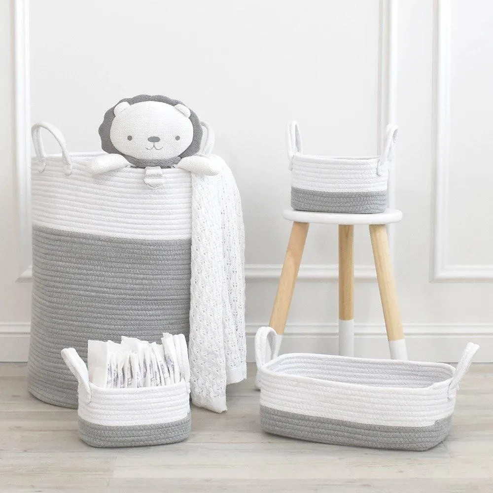 Living Textiles 3pc Storage Set - Grey