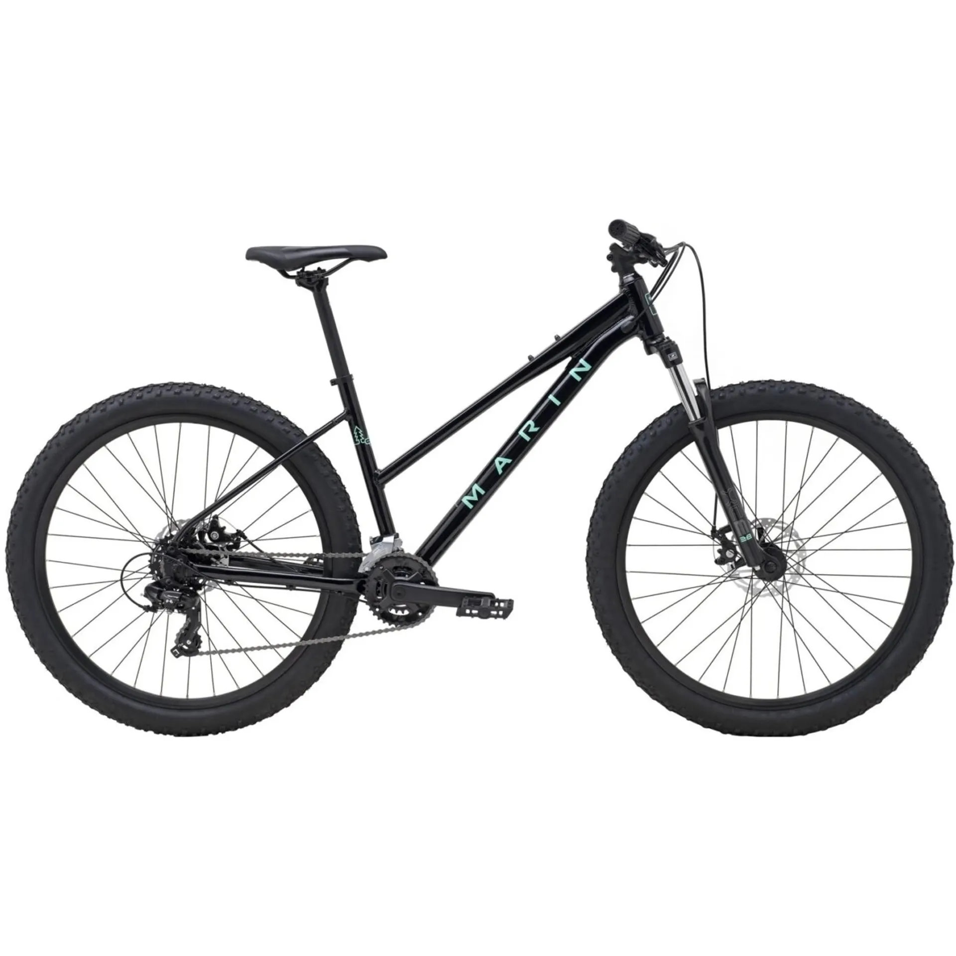 Marin Bolinas Ridge 1 ST Hardtail Mountain Bike Black