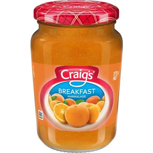Craigs Marmalade Breakfast