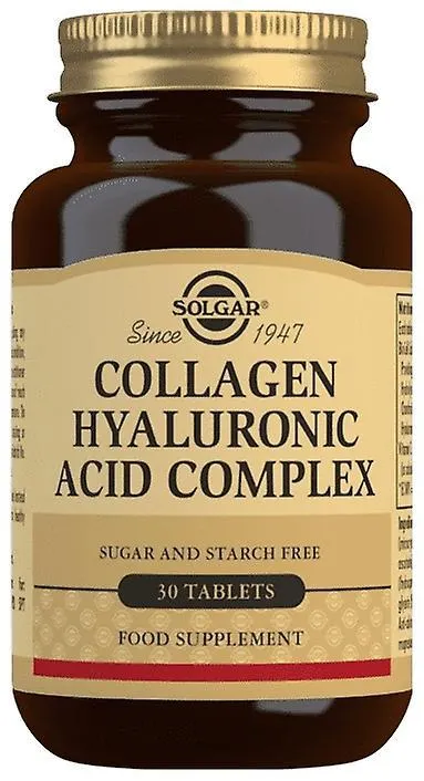 Solgar Collagen Hyaluronic Acid Complex 30 Tablets