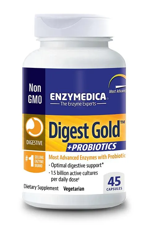 Enzymedica Digest Gold + Probiotics 45 Capsules