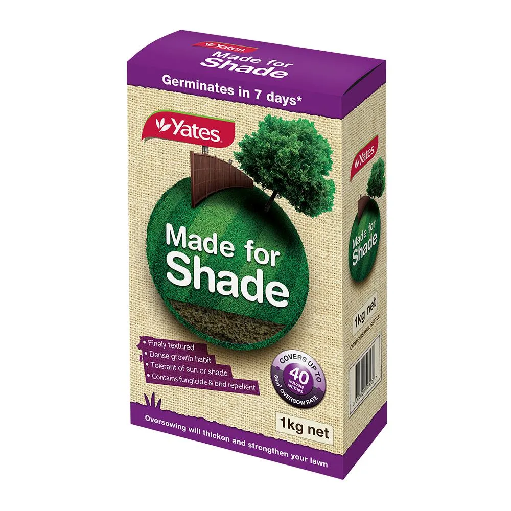 Yates Lawn Seed Made For Shade - 1Kg