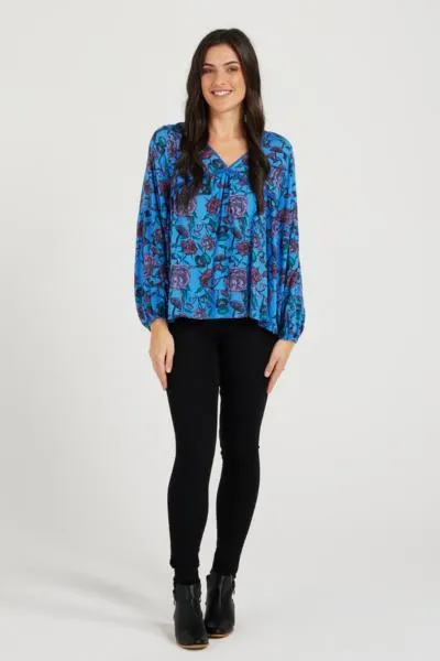 Tori Top Blue