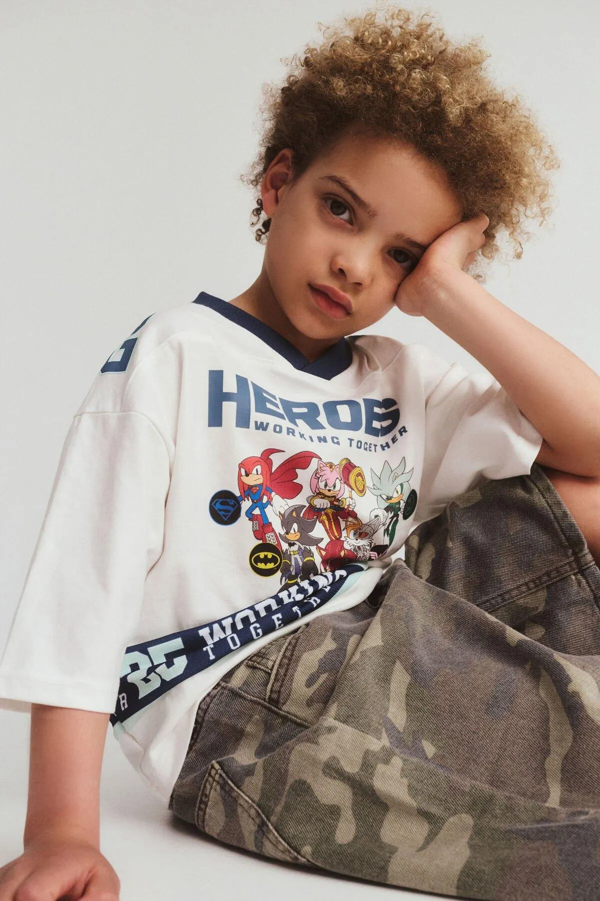 Sonic x DC Comics Short Sleeve Mesh Jersey