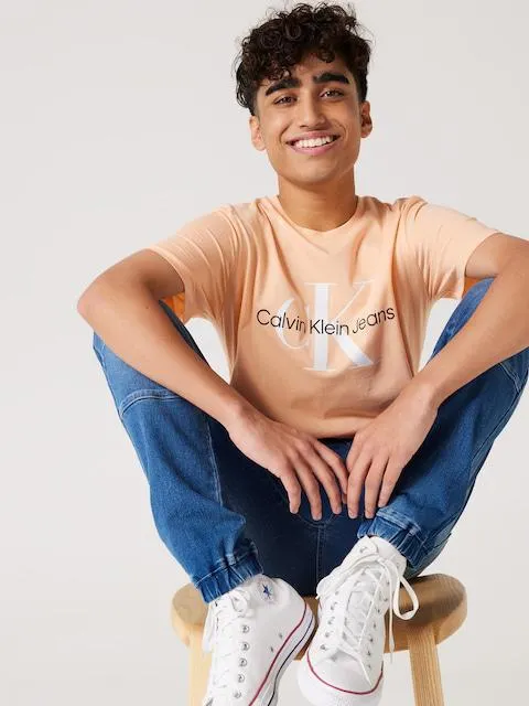 Calvin Klein Kids Monogram Logo Tee