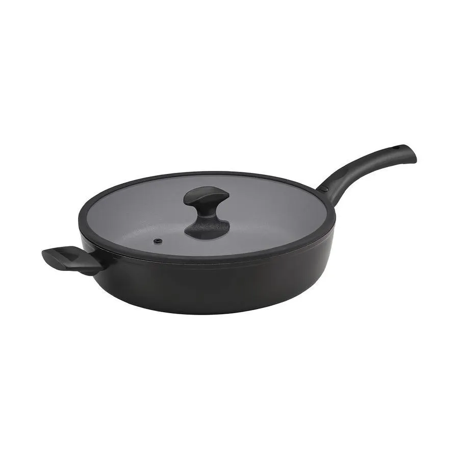 Essteele Per Salute 32cm (5.7L) Covered Saute Pan Black