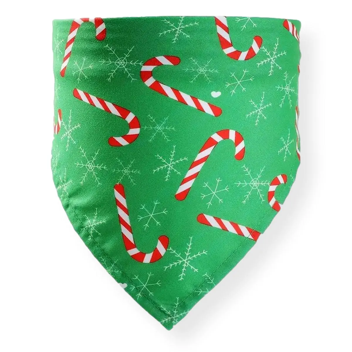 Bark & Bone Green Candy Cane Christmas Dog Bandana 65cm