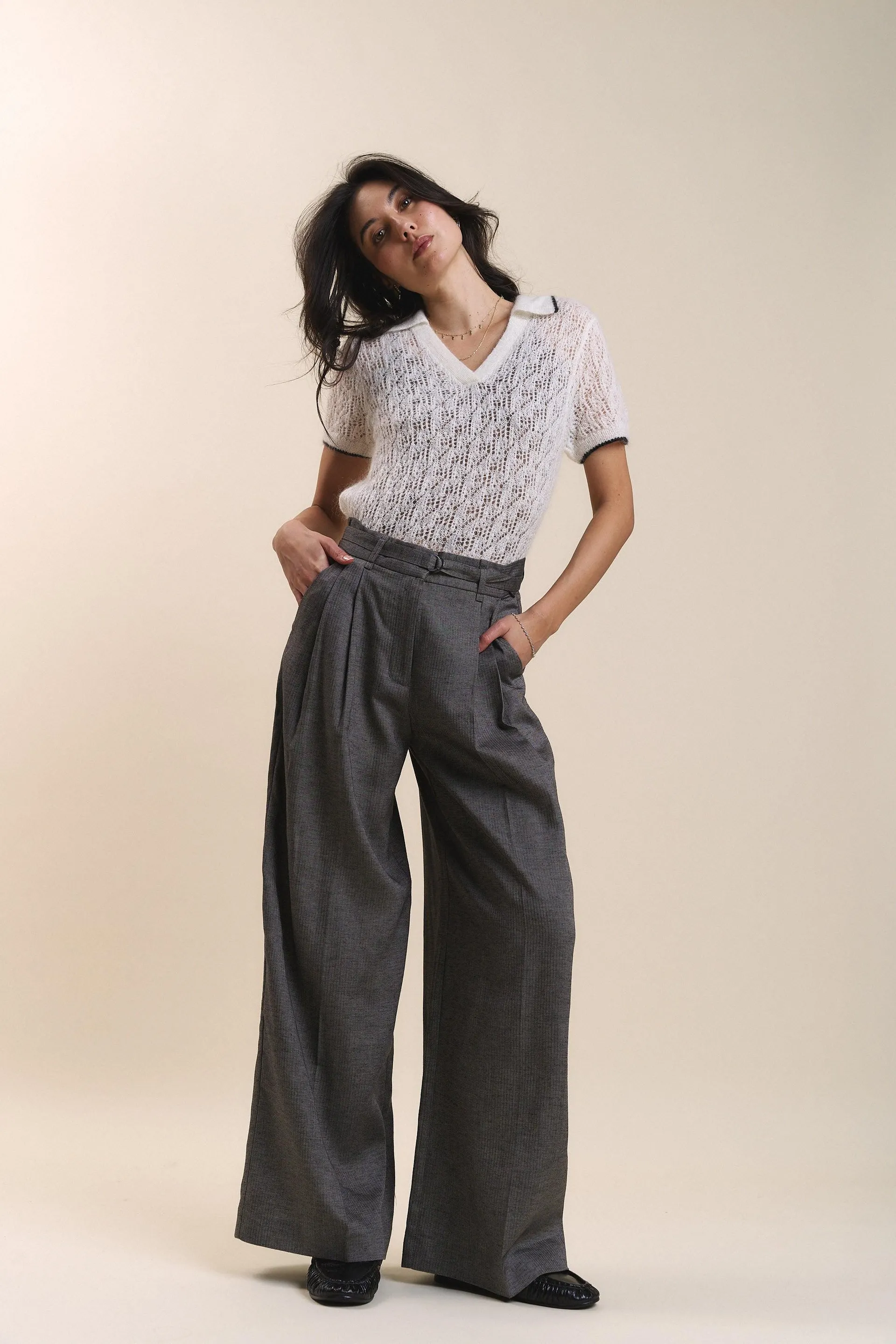 Cameron Pleat Detail Pant