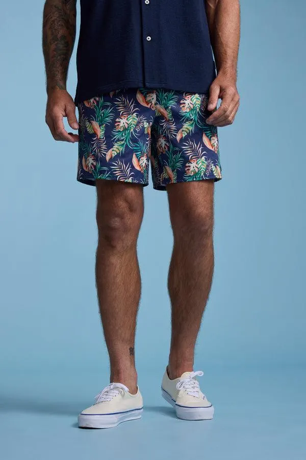 Foliage Print Volley