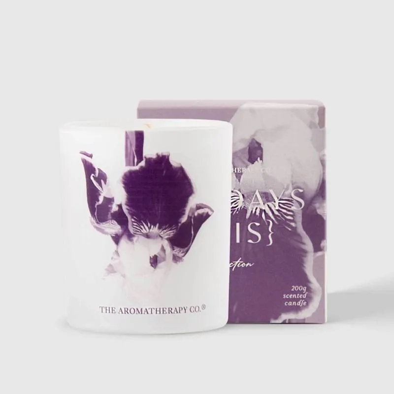 The Aromatherapy Co Sundays CandleIris 200g