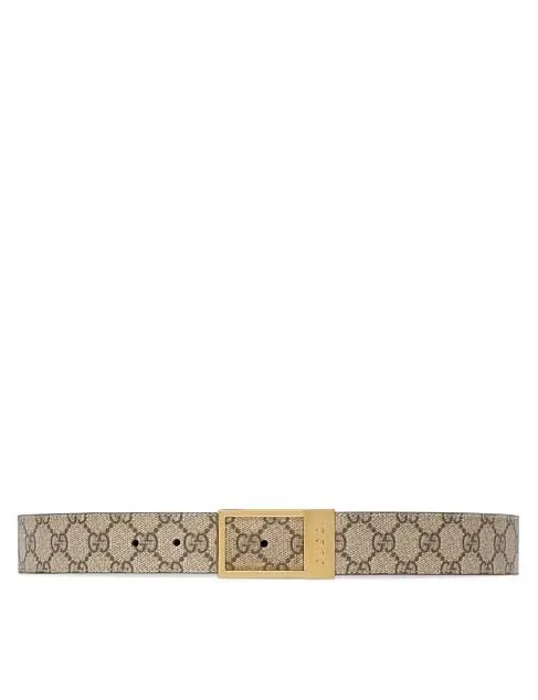 GG belt with rectangular buckle