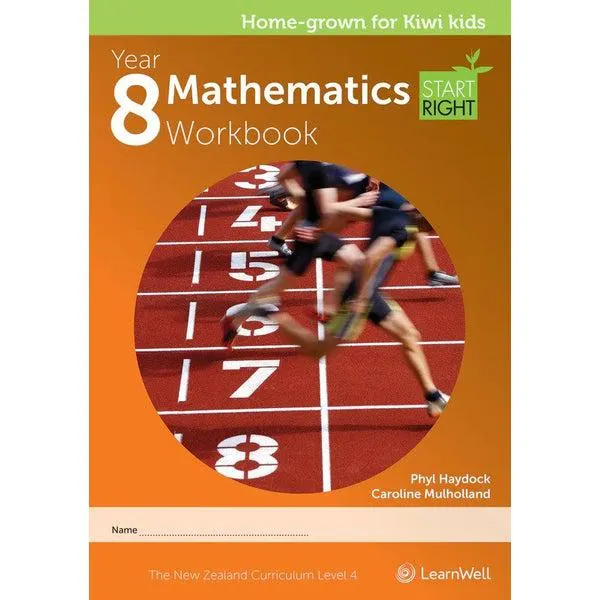 LearnWell ESA Start Right Mathematics Workbook Year 8 Paperback