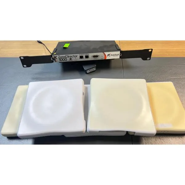 Ruckus Zonedirector 1000 + 6 x Wireless Access points with 6 AP licence