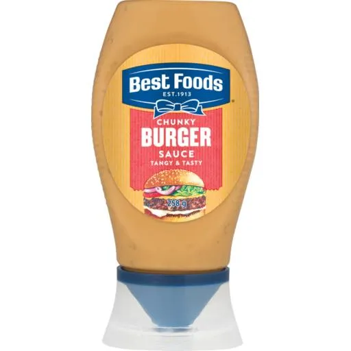 Best Foods Sauce Burger