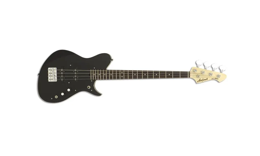 ARIA PRO II J- BLACK - MEDIUM SCALE - 4 STRING BASS