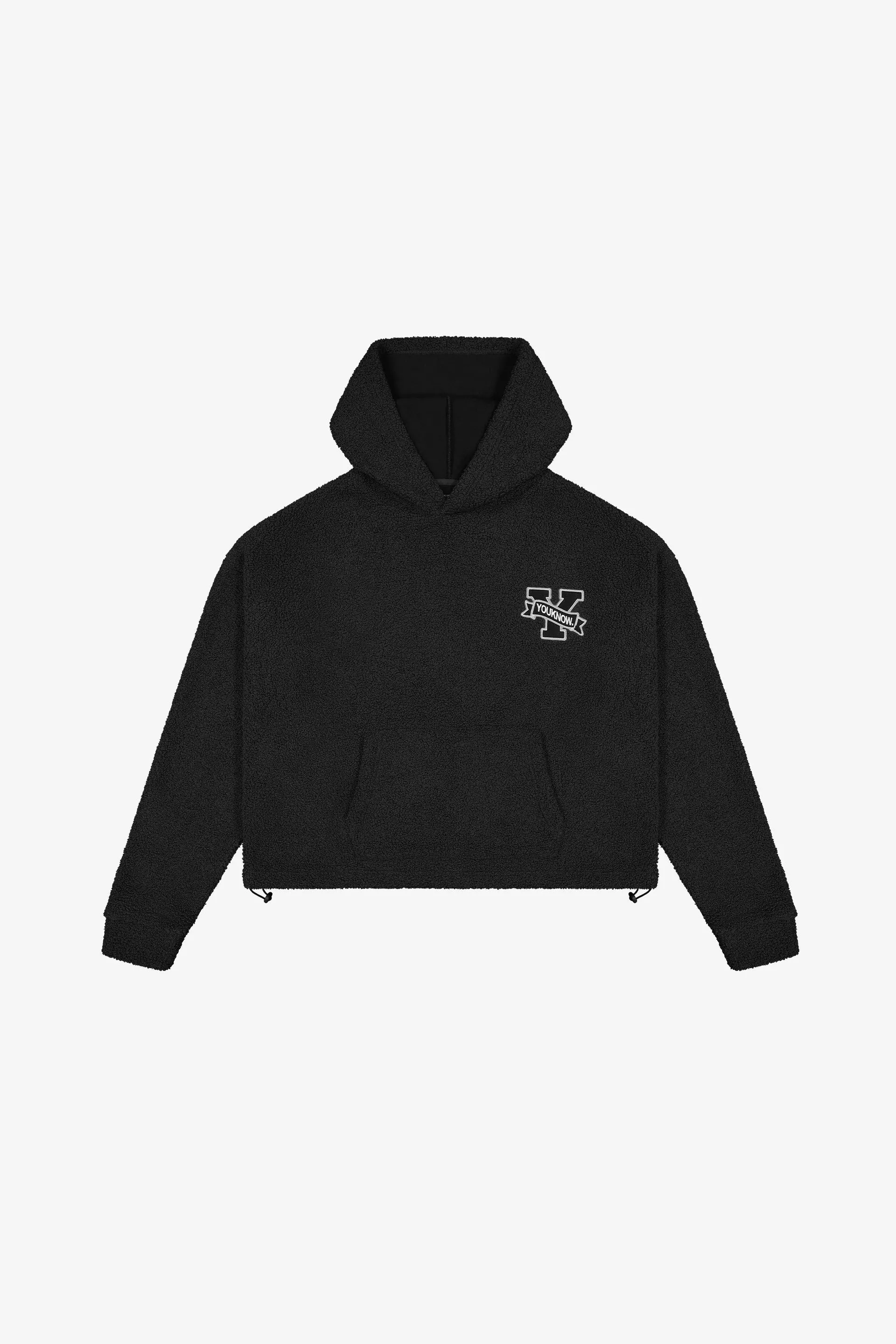 SHERPA HOODIE BLACK
