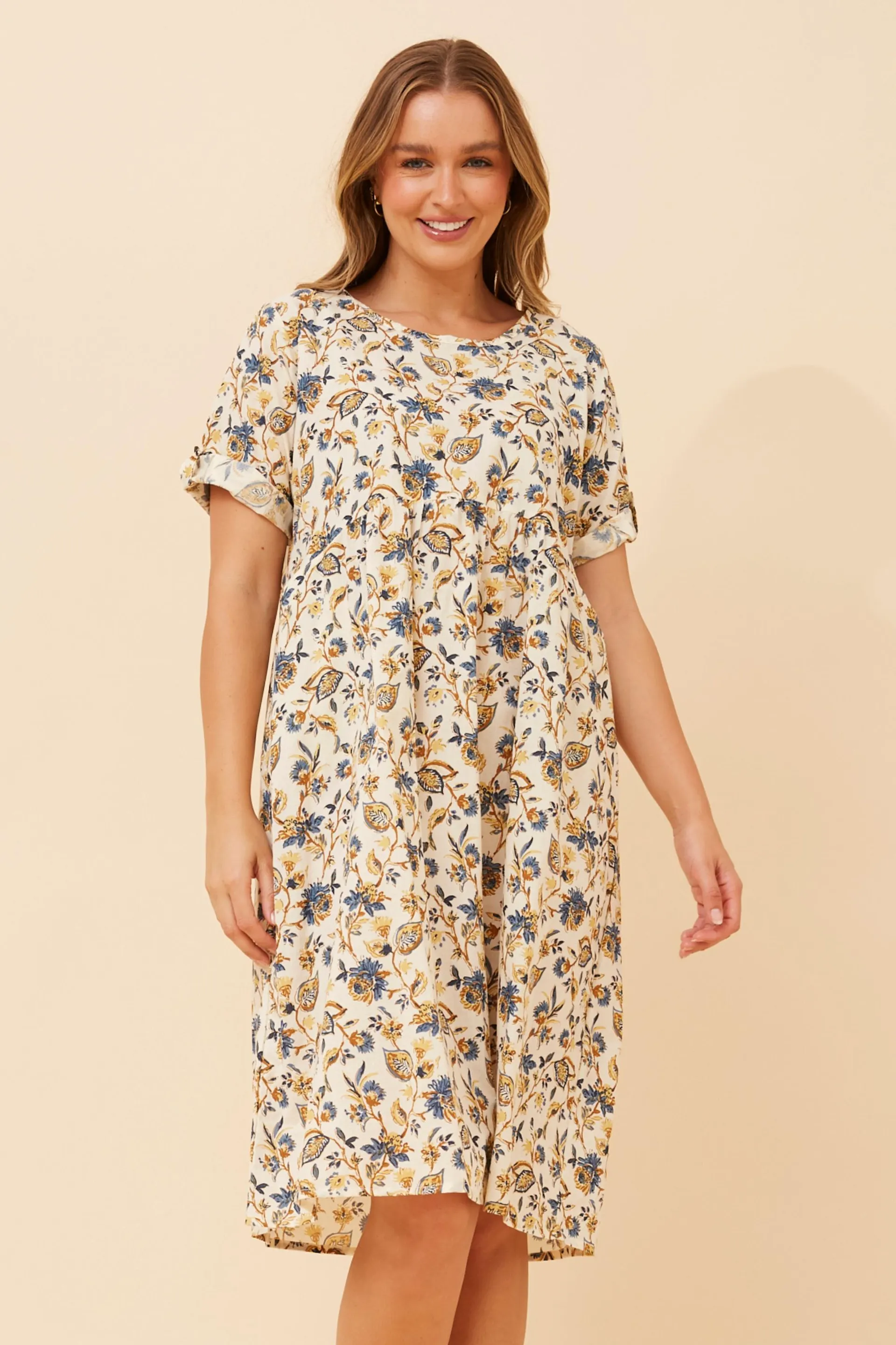 AILEEN FLORAL MIDI DRESS