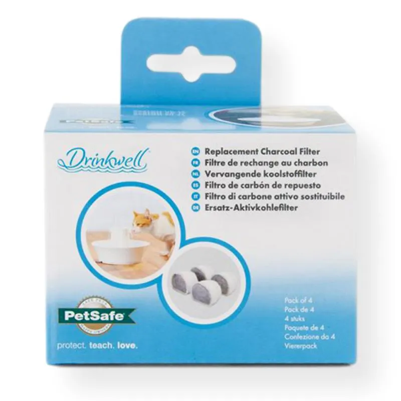 Drinkwell Carbon Cartridge Replacement 4 Pack