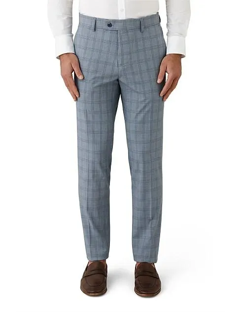 POW CHECK SLIM TROUSER