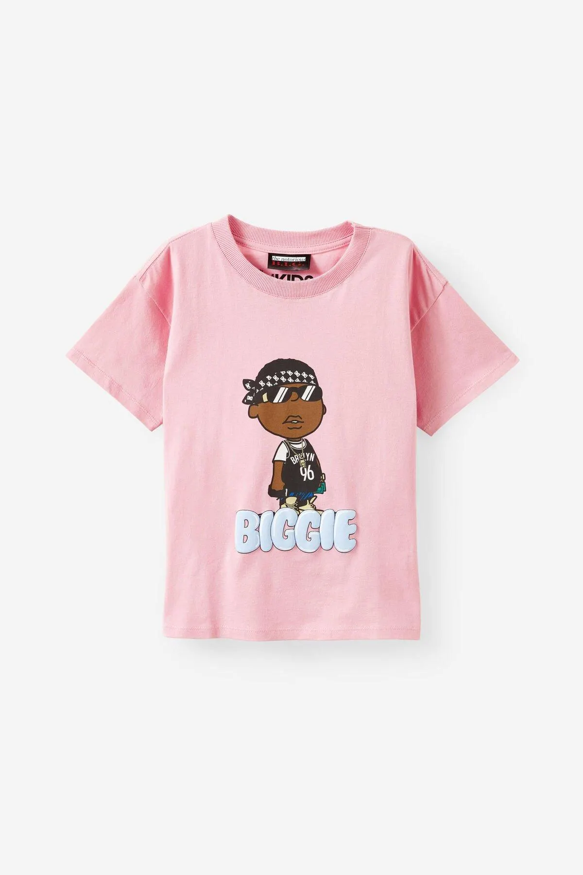 Biggie Smalls Shoulder Short Sleeve Music Tee
