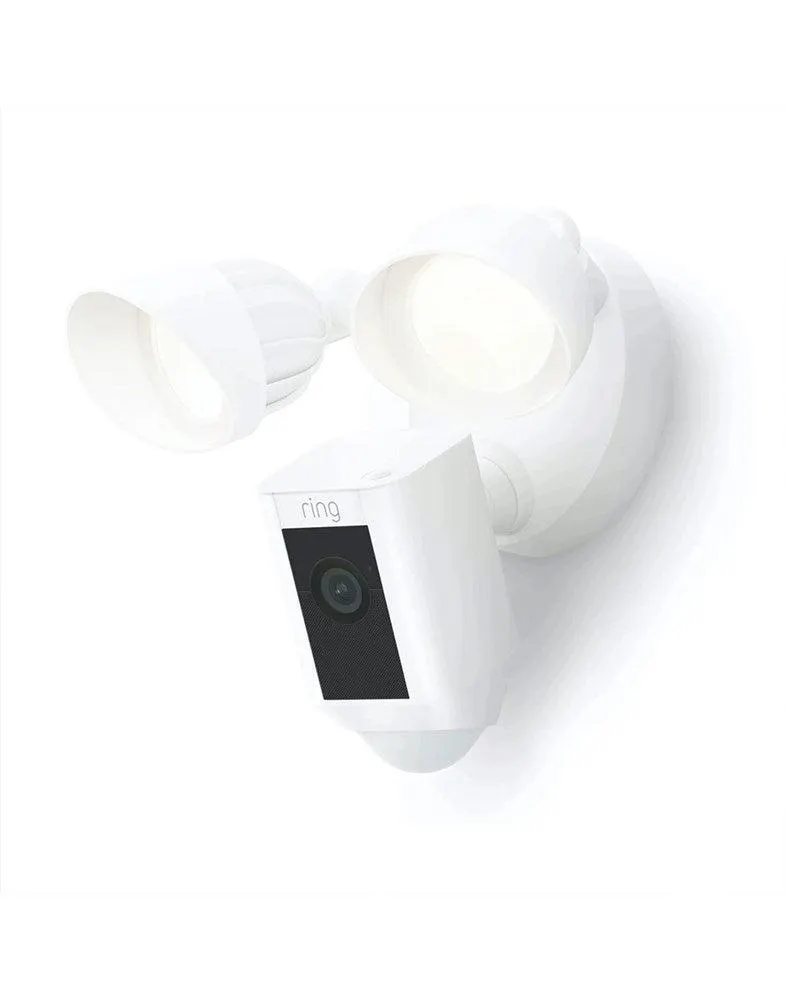 RING Floodlight Camera Wired Plus