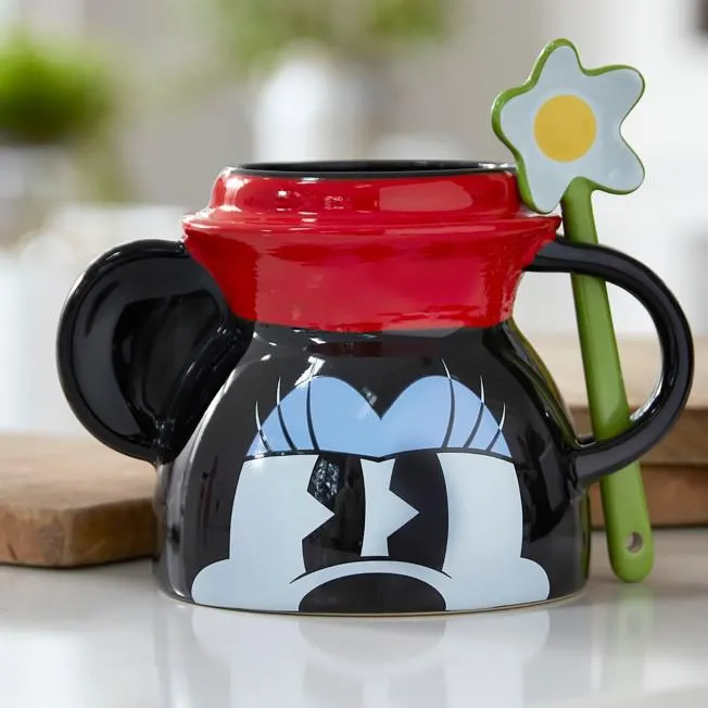 Minnie Mouse Mug with Spoon