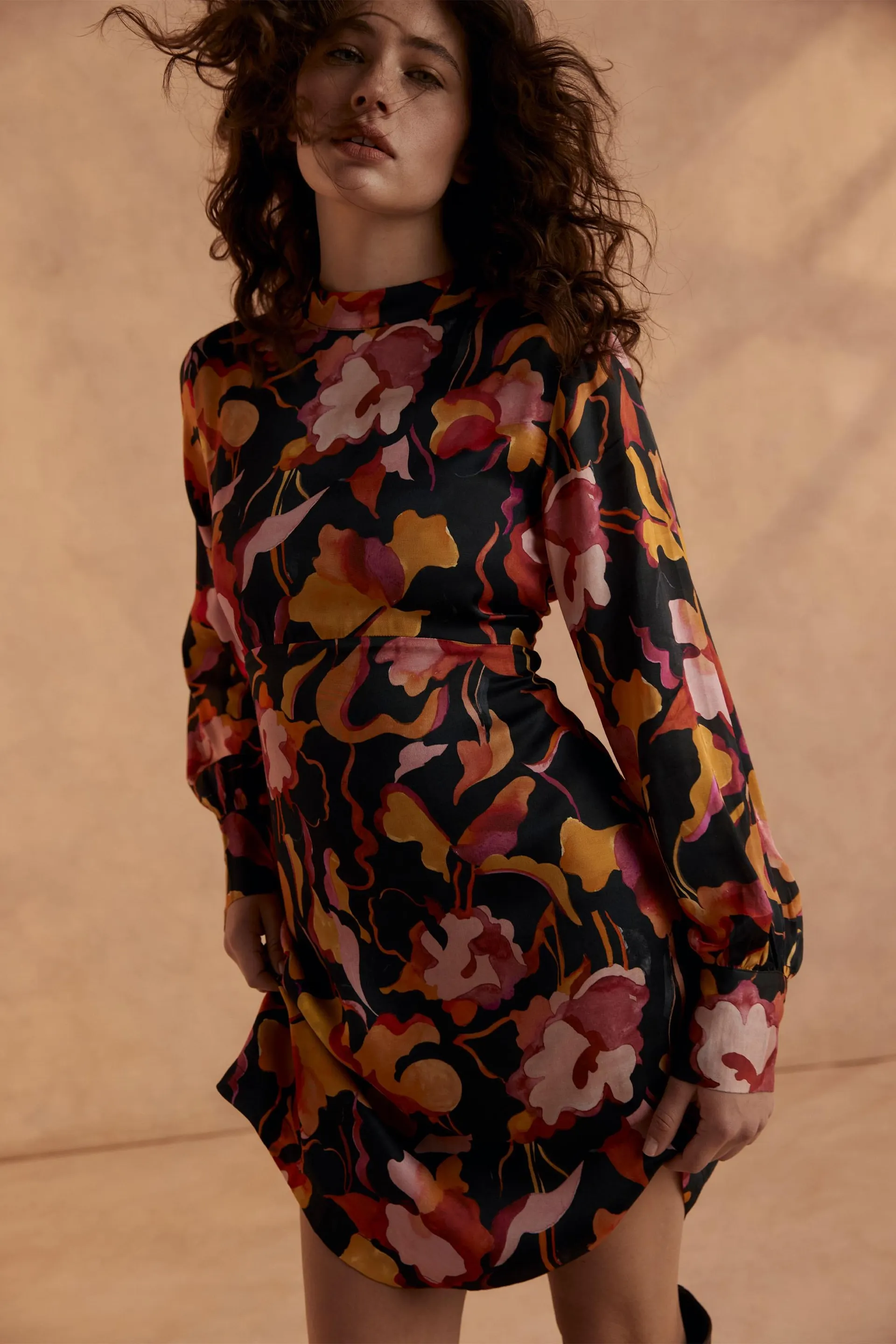 Bailey High Neck Dress
