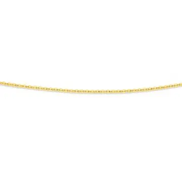 9ct, 50cm Solid Trace Chain